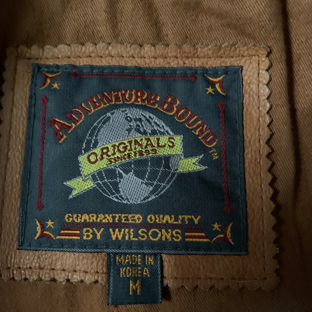 🍁Women's Genuine Leather Brown/Rust Thinsulated Lined jacket. Size Medium - Picture 4 of 10